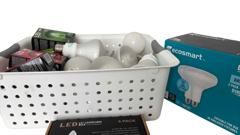 Photo 1 of ASSORTED LIGHT BULBS
