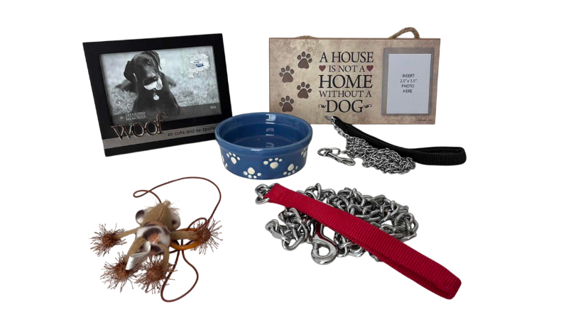Photo 1 of ASSORTED DOG ITEMS