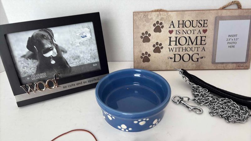 Photo 1 of ASSORTED DOG ITEMS