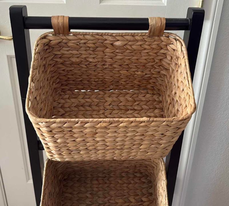 Photo 1 of THREE TIER BASKET HOLDER
