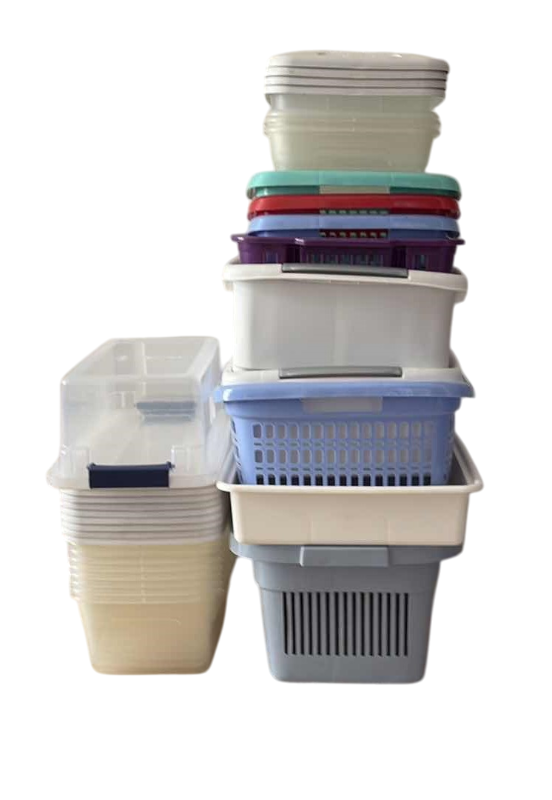 Photo 1 of ASSORTED STORAGE CONTAINERS