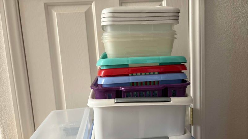 Photo 1 of ASSORTED STORAGE CONTAINERS