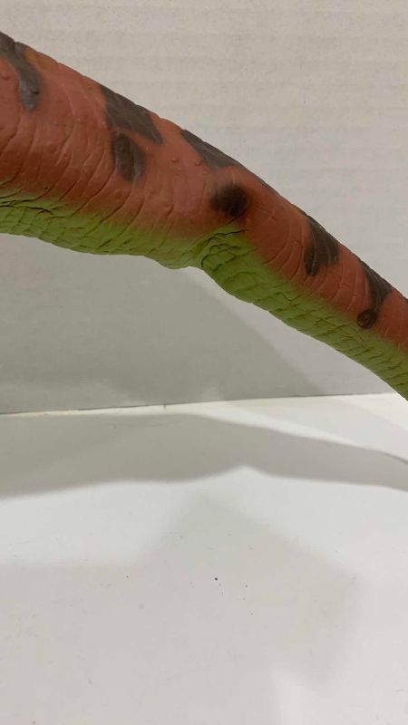 Photo 1 of VINTAGE JURASSIC PARK RED TYRANNOSAURUS REX ACTION FIGURE