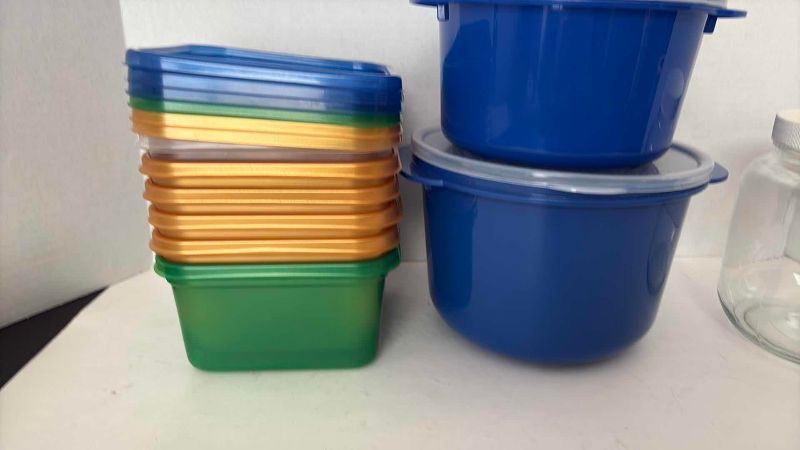 Photo 1 of ASSORTED KITCHEN STORAGE ITEMS