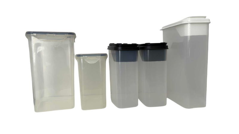 Photo 1 of ASSORTED KITCHEN STORAGE ITEMS