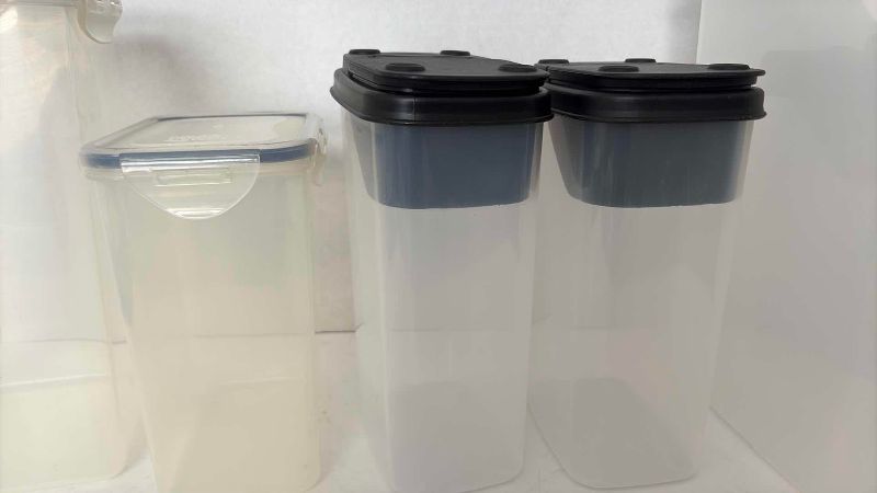 Photo 1 of ASSORTED KITCHEN STORAGE ITEMS