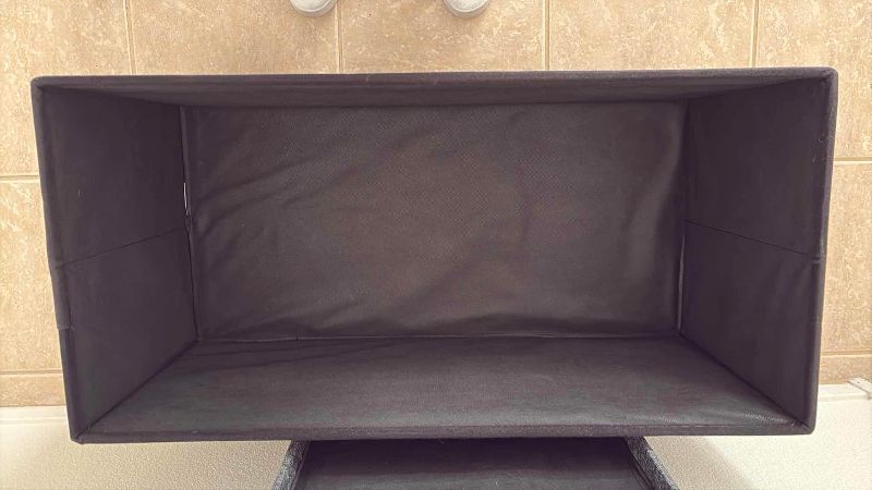 Photo 1 of STORAGE OTTOMAN DARK GREY 31” X 16” H16”