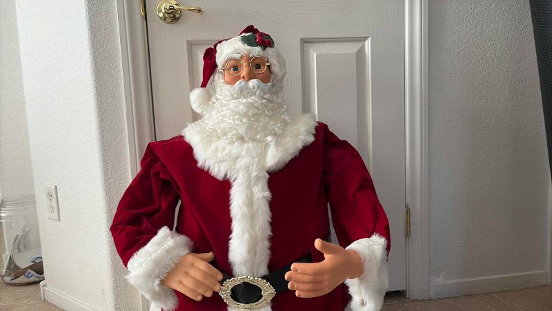 Photo 1 of ANIMATED SANTA