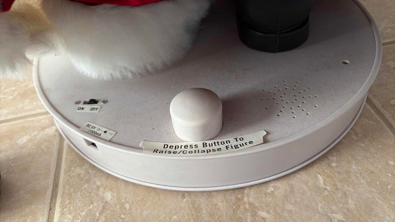 Photo 1 of ANIMATED SANTA