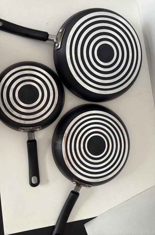 Photo 1 of 3-RED DOT T-FAL FRY PANS