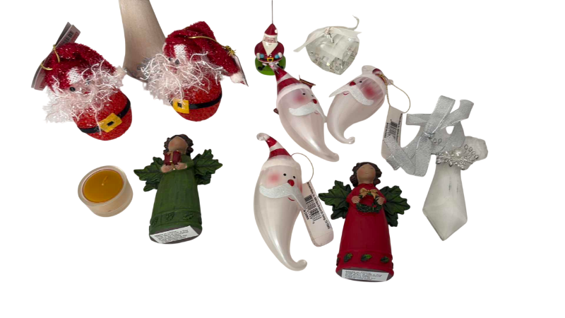 Photo 1 of ASSORTED CHRISTMAS ORNAMENTS