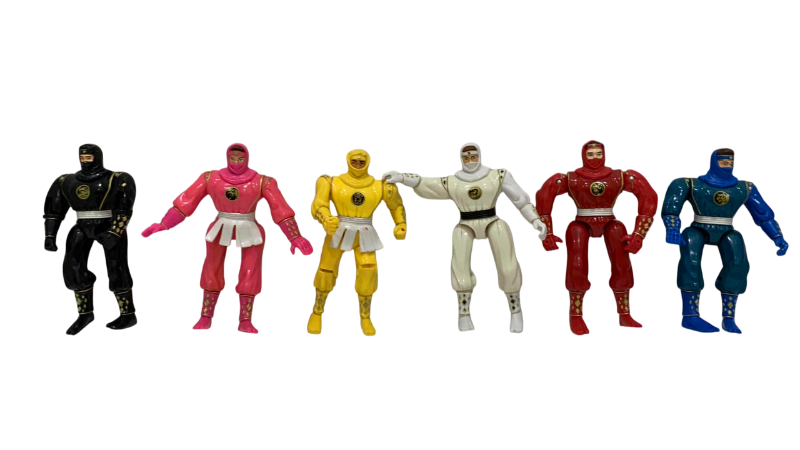 Photo 1 of 6-MIGHTY MORPHING POWER RANGERS LIGHTNING COLLECTION ACTION FIGURES