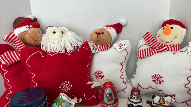 Photo 1 of ASSORTED CHRISTMAS DECORATIONS