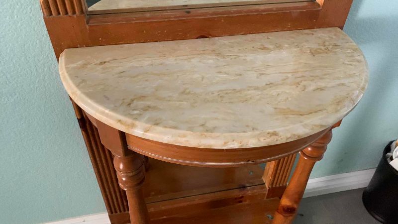 Photo 1 of OAK AND MARBLE HALL TREE 24” X 13” H 80”