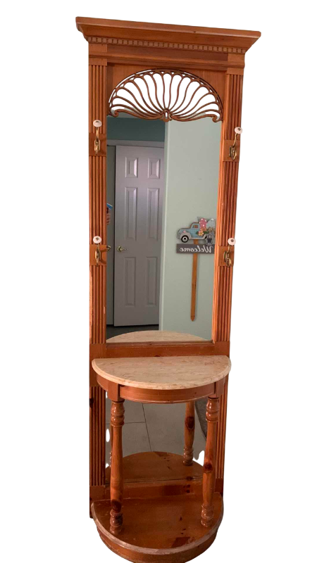 Photo 1 of OAK AND MARBLE HALL TREE 24” X 13” H 80”