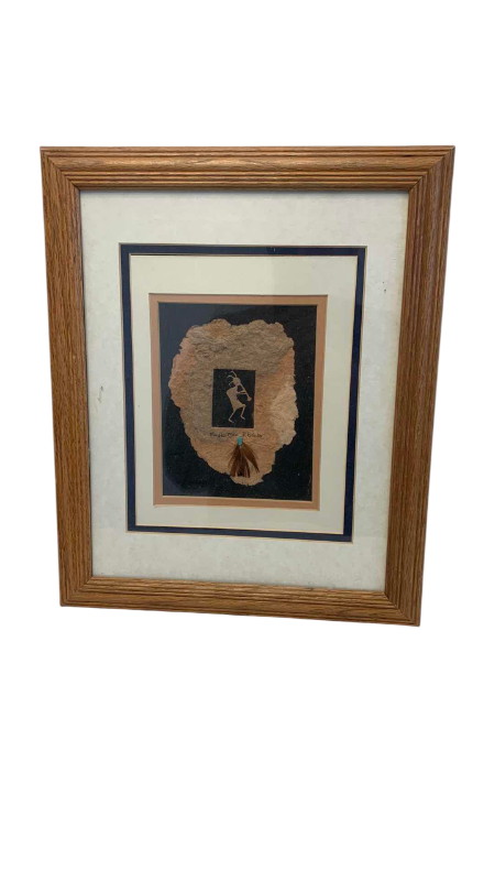 Photo 1 of HAND MADE “THE MUSIC MAKER” ARTWORK 13” X 17”