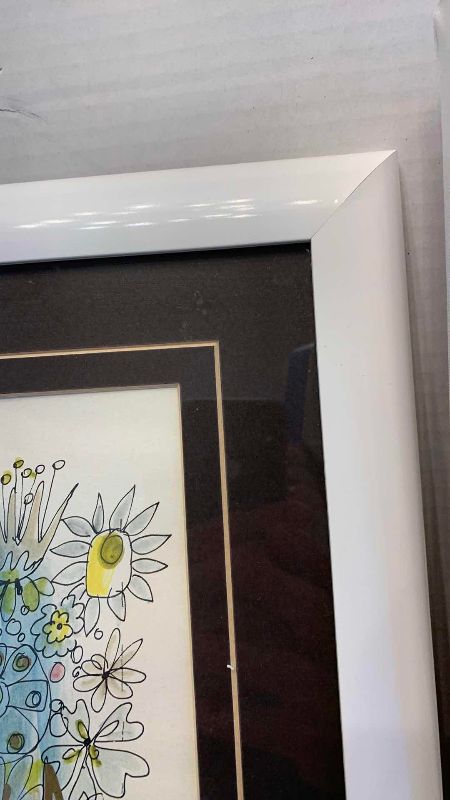 Photo 1 of CATRIEL EFRONY WATERCOLOR AND INK DRAWING 18” X 24”