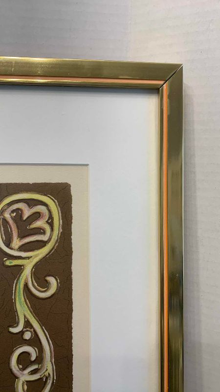 Photo 1 of “WOMAN WITH DOVES AND FLOWERS, PEACE” POSTER SIGNED BY IRENE AWRET 27” X 32”