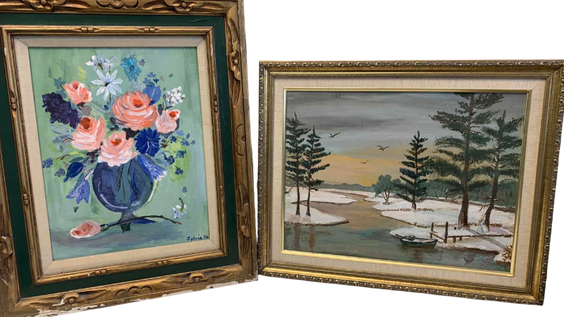 Photo 1 of 2 OIL PAINTING SIGNED BY ARTIST