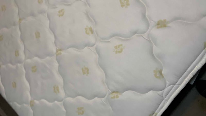 Photo 1 of QUEEN SIZE BED FRAME WITH HEADBOARD AND SERTA MATTRESS