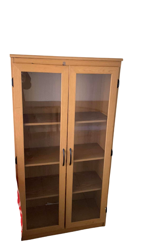 Photo 1 of WOOD CABINET 31” X 13” H 60”