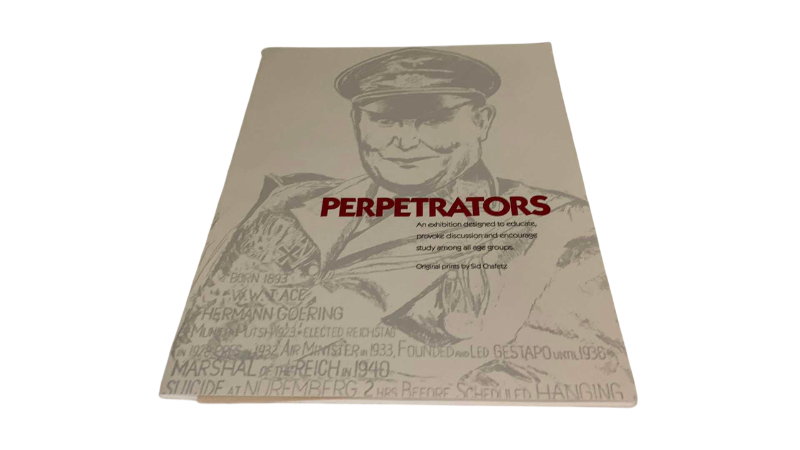 Photo 1 of WORLD WAR 2 GERMAN "PERPETRATORS BOOK"