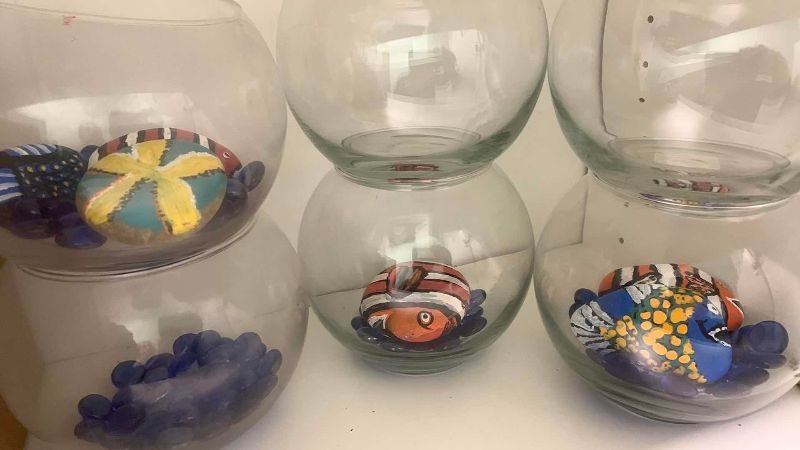 Photo 1 of FISH DECORATIONS AND HOBBY PAINTING SUPPLIES