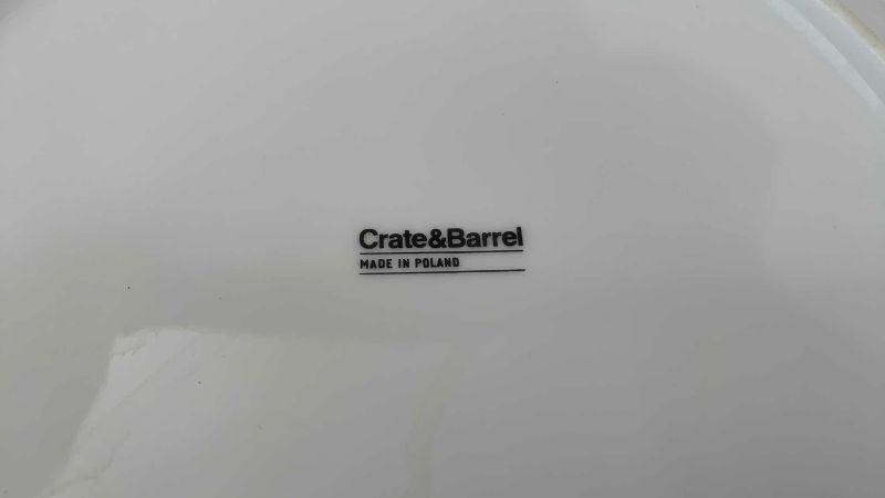 Photo 1 of CREATE AND BARREL DINNER PLATES (7) 12” DIAMETER