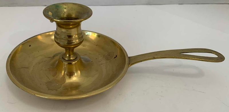 Photo 1 of CANDLE HOLDERS, SMALL DISH & A WOODEN SIGN