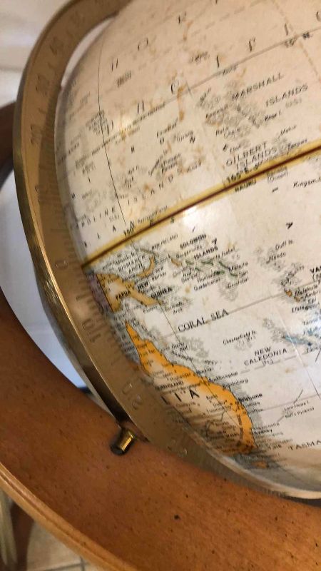 View 4 of REPLOGLE 16” DIAMETER GLOBE WORLD CLASSIC SERIES 22” X 43”