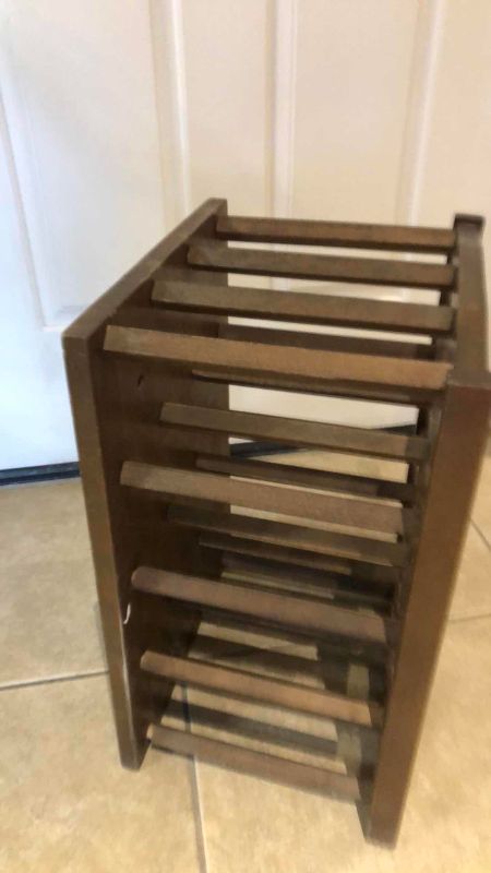 View 2 of WOODEN WINE RACK 20”