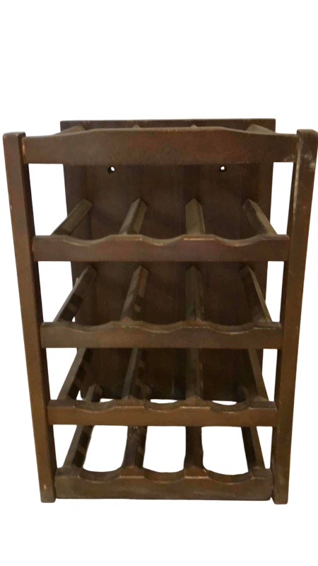 View 1 of WOODEN WINE RACK 20”