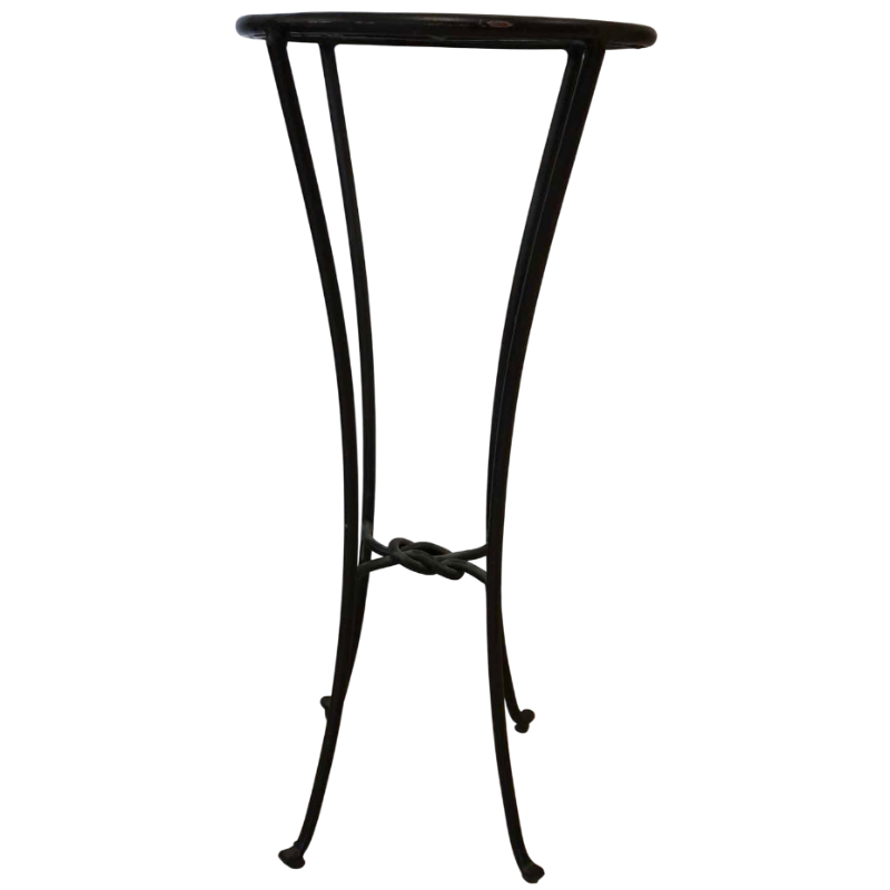 View 1 of METAL AND GLASS ACCENT TABLE 12” X 28”
