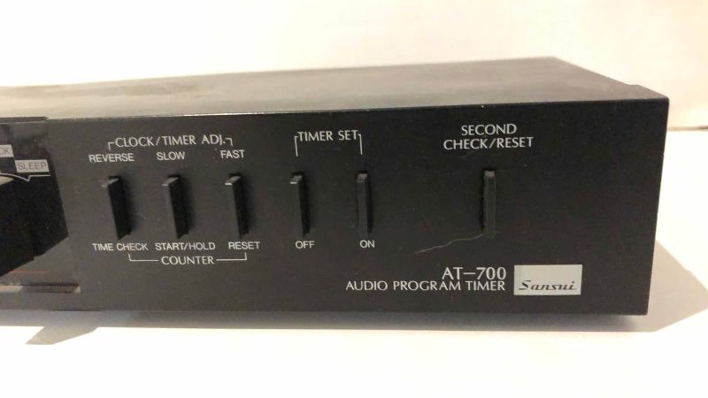 View 3 of SANSUI AT-700 AUDIO PROGRAM TIMER