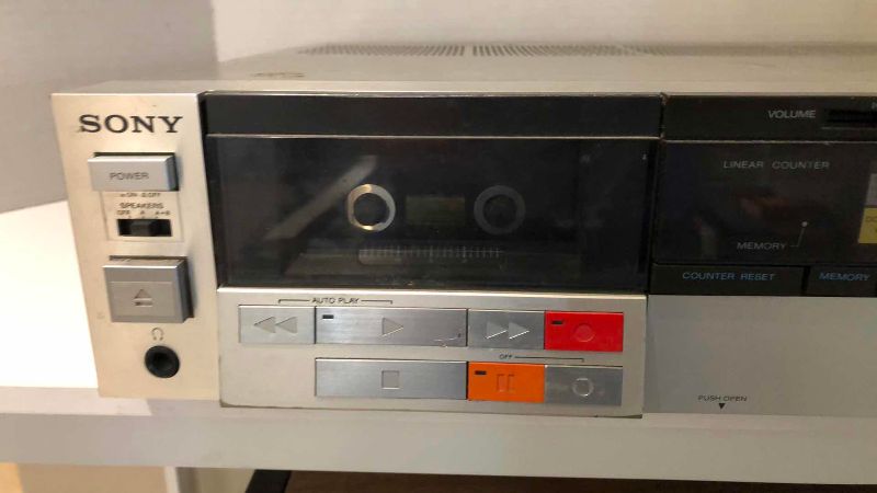 View 3 of SONY STEREO CASSETTE DECK RECEIVER XO-7