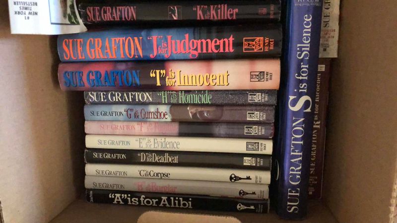 View 3 of COMPLETE SET OF ABC MYSTERIES HARDCOVER AND PAPERBACK BOOKS BY SUE GRAFTON
