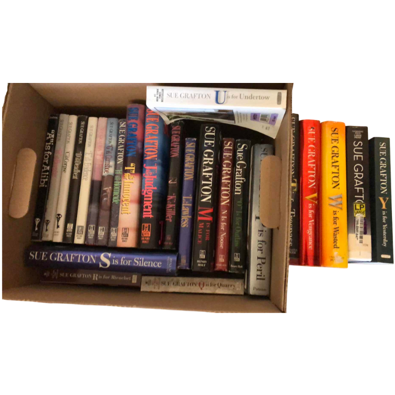 View 1 of COMPLETE SET OF ABC MYSTERIES HARDCOVER AND PAPERBACK BOOKS BY SUE GRAFTON