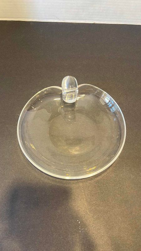 View 2 of VINTAGE STEUBEN LIKE CANDY/ OLIVE DISH