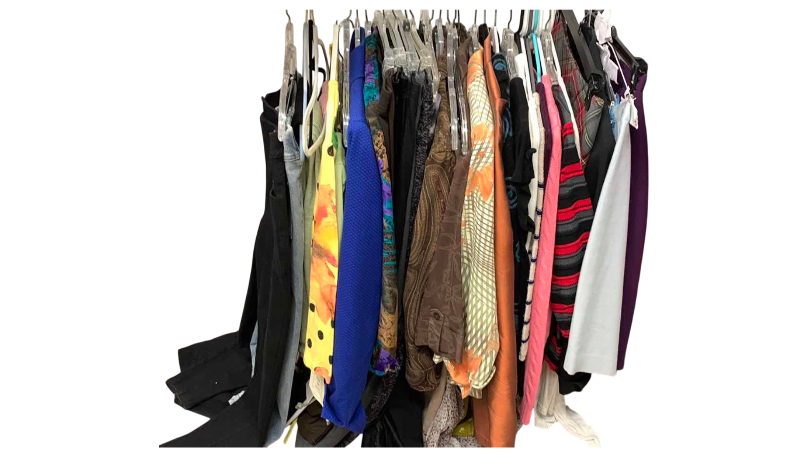 View 1 of WOMEN’S DRESS SHIRTS AND SLACKS JEANS ASSORTED SIZES