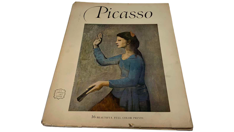 View 1 of VINTAGE ART TREASURES OF THE WORLD PICASSO