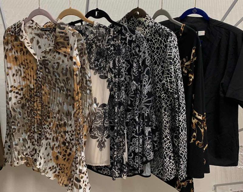 View 3 of WOMEN’S DRESS BLOUSES SIZE SM -LARGE
