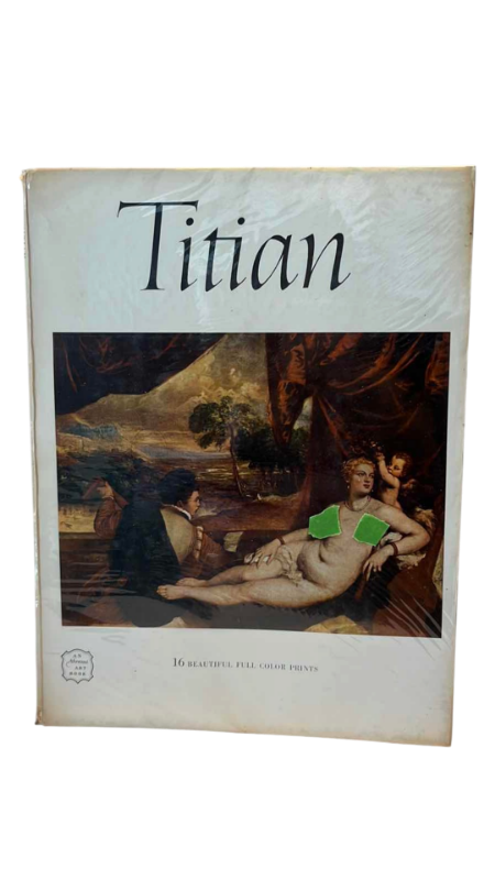 View 1 of VINTAGE ART TREASURES OF THE WORLD TITIAN ART BOOK