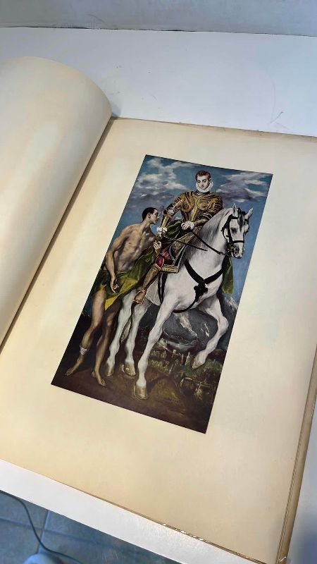 View 2 of VINTAGE TREASURES OF THE WORLD EL GRECO ART PRINT BOOK