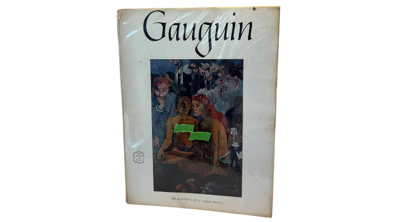 View 1 of VINTAGE ART TREASURES OF THE WORLD GAUGUIN ART BOOK