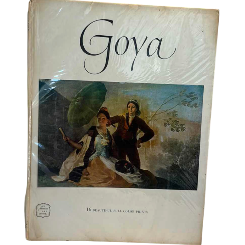 View 1 of VINTAGE TREASURES OF THE WORLD GOYA ART BOOK OF PRINTS