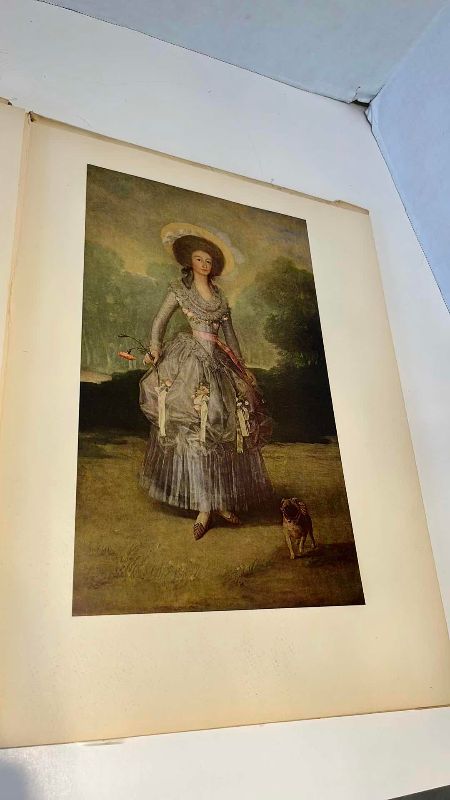 View 2 of VINTAGE TREASURES OF THE WORLD GOYA ART BOOK OF PRINTS
