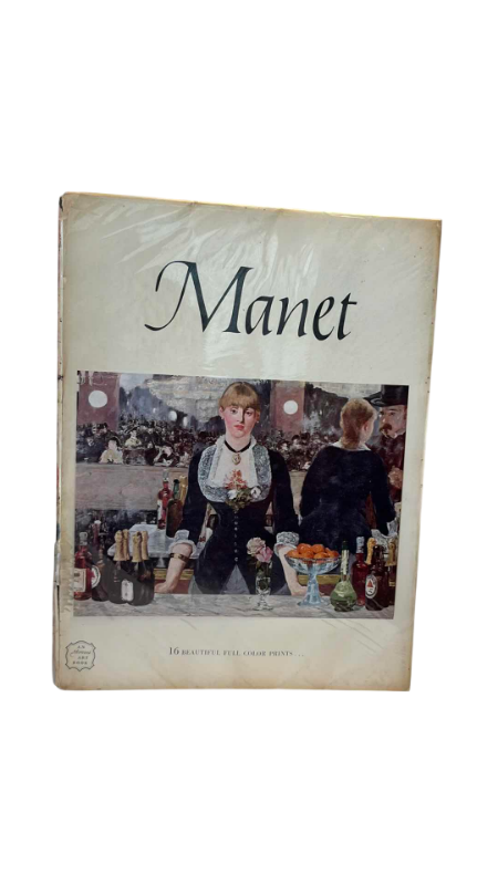 View 1 of VINTAGE ART TREASURES OF THE WORLD MANET ART BOOK