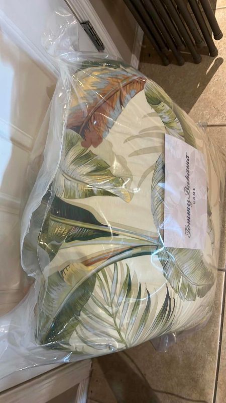 View 3 of SEALED KING SIZED TOMMY BAHAMA COMFORTER