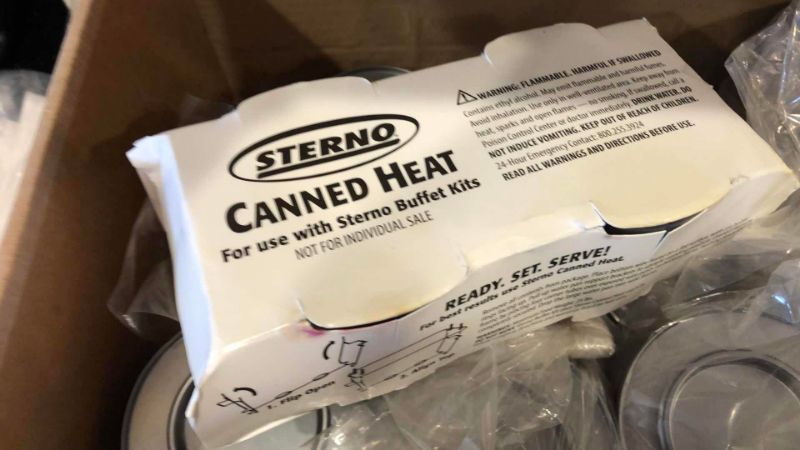 View 3 of CASE OF STERNO