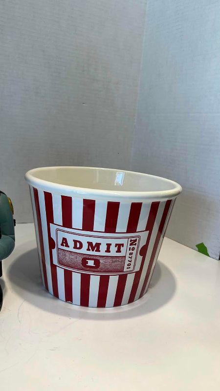 View 5 of THE ORIGINAL COOKIE COP AND CERAMIC POPCORN JAR